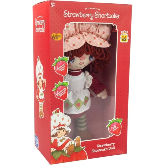 ❤️ 14 Inch Strawberry Shortcake Rag Doll Deluxe - Picture 4 of 6